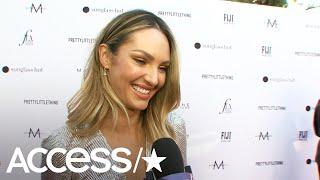 Candice Swanepoel Shines & Feels 'Like A Disco Ball' At The Daily Front Row Awards | Access