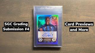 SGC Grading Submission #4 - Football Autos and Futbol Autos!