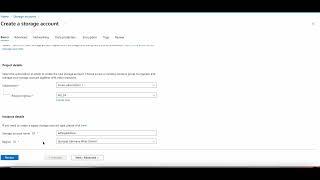 Data Lake Storage creation and connection from Azure Data Factory