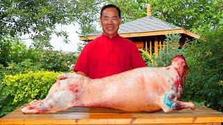 A WHOLE Lamb into Skewers and Hand-Pulled Ribs! True Feast for Entire Family! | Uncle Rural Gourmet