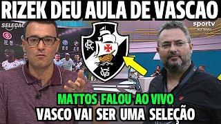 MÍDIA REPERCUTE REFORÇOS DO VASCÃO! MATTOS MANDOU A REAL! NOTICIAS DO VASCO DA GAMA HOJE!