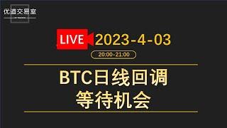 UD优道-交易室直播-BTC日线回调？