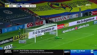 Gol de Media Cancha Richard Sanchez | America vs Pachuca 1-0 Jornada 8 Liga MX Clausura 2021 | 27/02