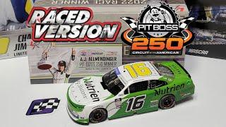 Aj Allmendinger 2022 COTA Xfinity Series Win 1/24 Diecast Review