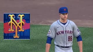 MLB The show 24: New York Mets vs Atlanta Braves.  Part 1