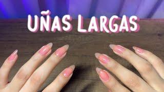 Pink jelly nails aesthetic  (uñas largas y naturales + cuidados) 