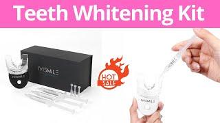 IVISMILE Teeth Whitening Kit With LED Light