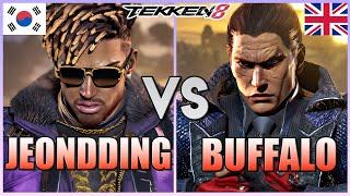 Tekken 8  ▰  Jeondding (Eddy) Vs Buffalo Soldier (Kazuya) ▰ Ranked Matches!