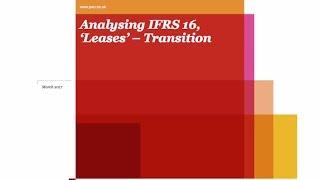 PwC's Analysing IFRS 16 Leases - 5. Transition