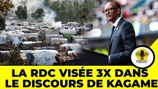 LA #RDC VISÉE 3X DANS LE DISCOURS DE PAUL D'INAUGURATION DE KAGAME