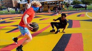 I Broke His ANKLES... BAD... 5v5 Basketball In DC!