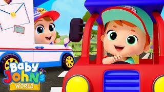 Wheels On the Truck | Playtime Songs & Nursery Rhymes by Baby John’s World