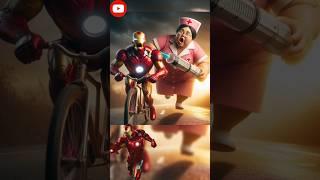 Superheroes Avengers Agressive Nurse 3 🫠 Marvel #marvel #shorts #avengers