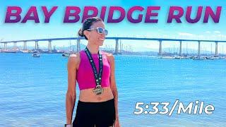 Racing the Navy Bay Bridge Run | 4-Mile Race over Coronado Bay Bridge