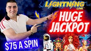 Lightning Link Slot MASSIVE HANDPAY JACKPOT | Winning Mega Bucks On Slot