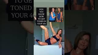 How do I get toned in my 40s? #shortsyoutube #strongabs #motivation #shortsfeed #shortsfit #shorts