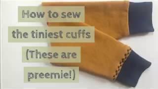 How to Sew the Tiniest Cuffs