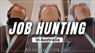 Japanese guy JOB HUNTING in Australia