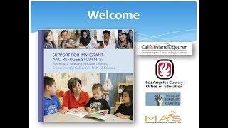 Support for Immigrant and Refugee Students