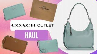 Coach Outlet Haul | Jules Hobo, Nolita 19, Corner Zip Wristlet, Medium Wallet | What Fits, Mod Shots