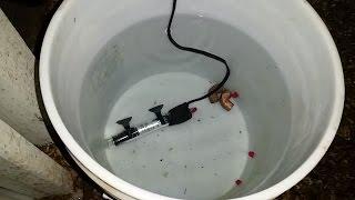 Using a 50 Watt Submersible Aquarium Heater for Chicken Waterer Hydor (To Keep Water from Freezing)