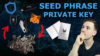 Bitcoin & Krypto Wallets - Der Richtige Umgang mit dem Private Key / Seed Phrase / 24 Wörter