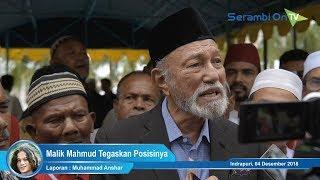 Terkait Jabatan Wali Nanggroe Aceh, Malik Mahmud Sebut Dirinya yang Bertanggungjawab