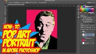 Pop Art Portrait in Photoshop (15 mins or less)