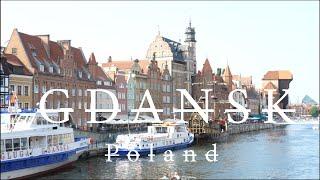 GDAŃSK, Poland in June (part 1) | Walking Tour in 4K