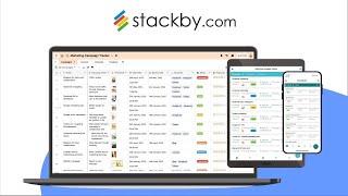 Stackby Yearly Deal $99 - Automate work with spreadsheets & APIs