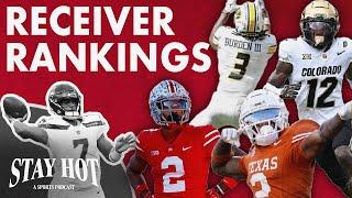 2025 NFL Draft WR Rankings PLUS Geno Smith Trade: HUNTER IS THAT GOOD!!