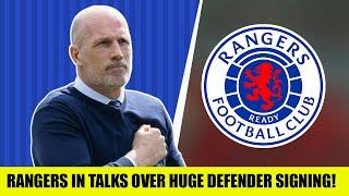 BIG Rangers Transfer News As Club 'In Talks Over Defender Signing!'