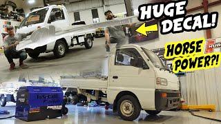 Jdm Mini truck surprises us on the DYNO! + FULL Livery INSTALL!