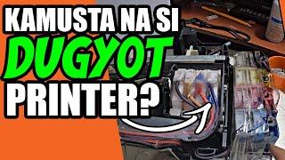 Kamusta na DUGYOT PRINTER? | Epson L121 minsan pigment printer minsan naman sublimation.