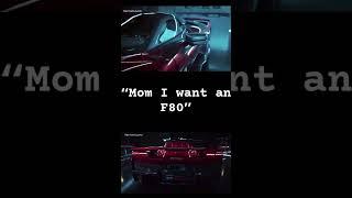 Ferrari F80 vs The Real F80 #shorts