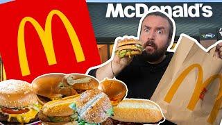 ALLE BURGER von MCDONALDS ESSEN