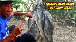 CARA MANCING IKAN NILEM || WARISAN DARI SANG KAKEK DIJAMIN AMPUH