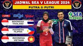 Jadwal Sea V League 2024 | Tim Peserta Sea V League 2024 | Jadwal Timnas Voli Indonesia