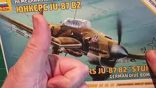 Zvezda 1/72 "Snap Fit" Junkers JU-87 B2 "Stuka"