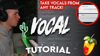 HOW TO REMOVE VOCALS FROM A SONG - (Sampling Tutorial - FL Studio)