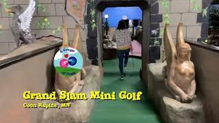 Grand Slam Amazing Mini Golf Walk Through with A Couple of Putts