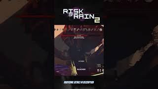 Super Saiyan 2 Vegeta Sacrifices hiimself versus Clay Dunestrider #riskofrain2 #shorts