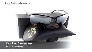 Ray-Ban Chromance RB 3542 002/5L - Occhiali originali completi di confezione e certificati