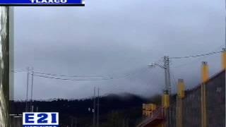 Se tiñe de blanco El Peñón y la Sierra de Tlaxco