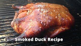 Smoked Duck Recipe | How To Smoke A Whole Duck Malcom Reed HowToBBQRight