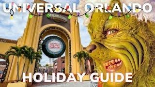 The ABSOLUTE HOLIDAY GUIDE To UNIVERSAL ORLANDO 2024!