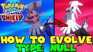 How to evolve TYPE: NULL to SILVALLY in Pokemon Sword & Shield