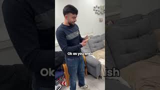 Lighting up a Firework in my Arab dads office!
