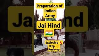 Explosive Clap  Pushups  Preparation for Indian Army Keshav Tanwar