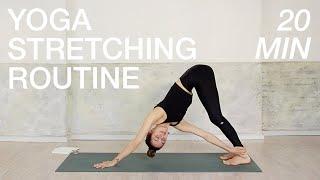 Yoga Stretching Routine | Dehnen nach dem Sport / Joggen | für mehr Beweglichkeit in Beine & Hüfte